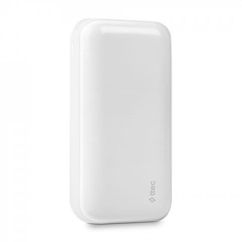 PowerBank - ttec Powerbank 30.000 mAh ReCharger Ultra, White