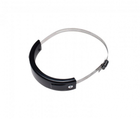 Prindere - Colier final toba 100-140mm, culoare negru