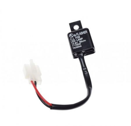 Releu semnalizare - Releu semnalizare universal Led/Bec, 0.1 - 130W, 2 pini