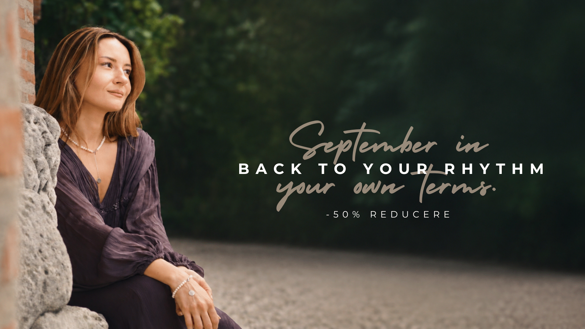 Bijuterii Argint și Perle Naturale de Cultura Cadou reduceri toamna bijuterii NURIA Promotii Back to your rhythm. September in your own terms. discount promotii bijuterii statement autumn sale