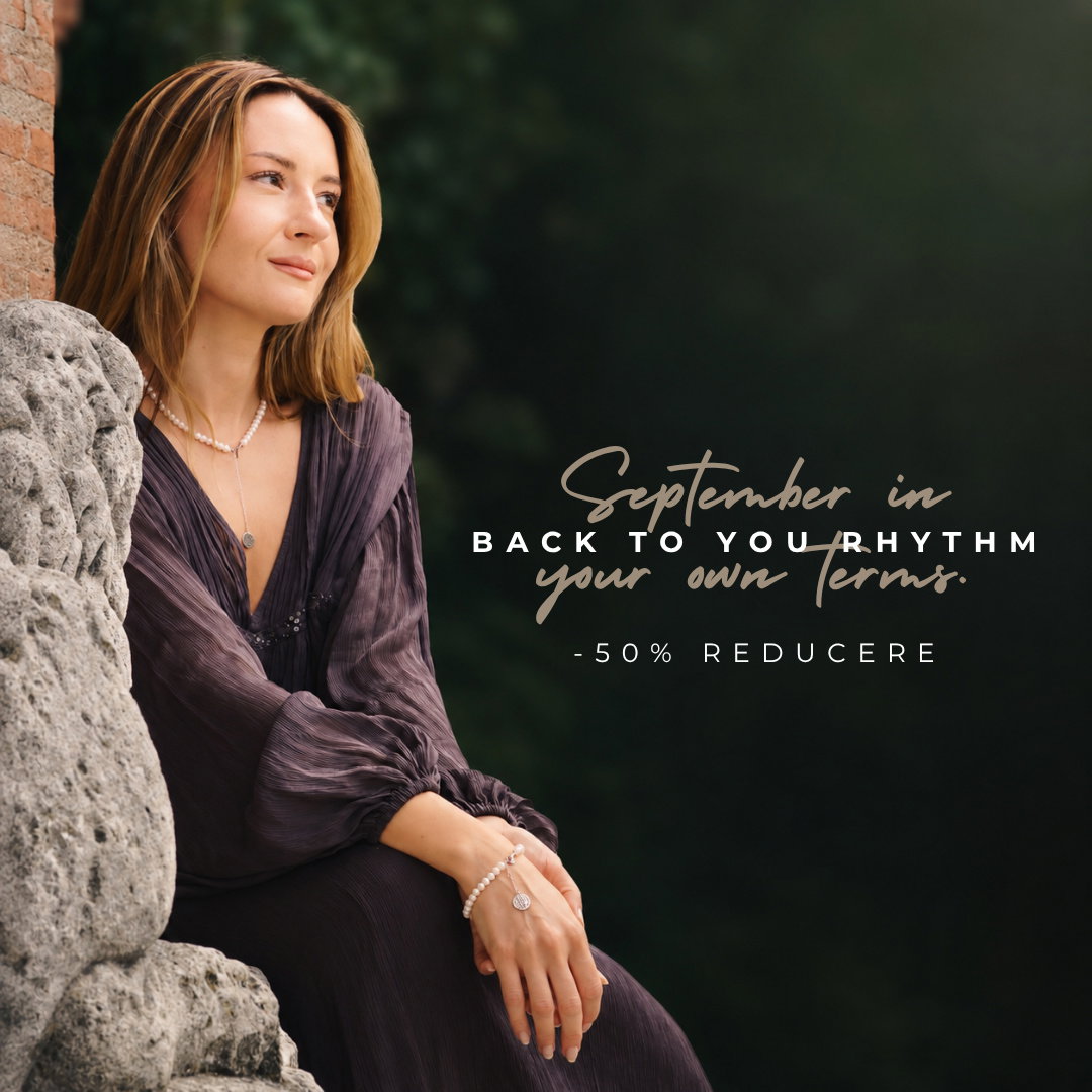 Bijuterii Argint și Perle Naturale de Cultura Cadou reduceri toamna bijuterii NURIA Promotii Back to your rhythm. September in your own terms. discount promotii bijuterii statement