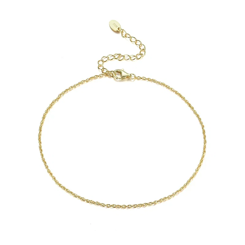 Brățară de picior din Argint Golden Touch [1]