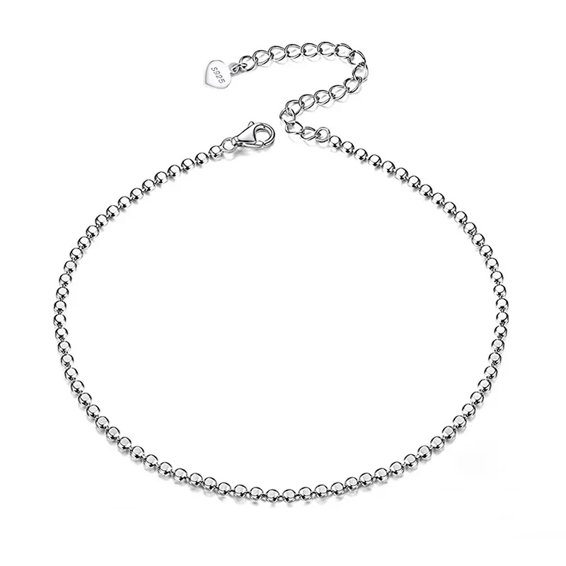 Brățară de picior din Argint Silver Bead [1]