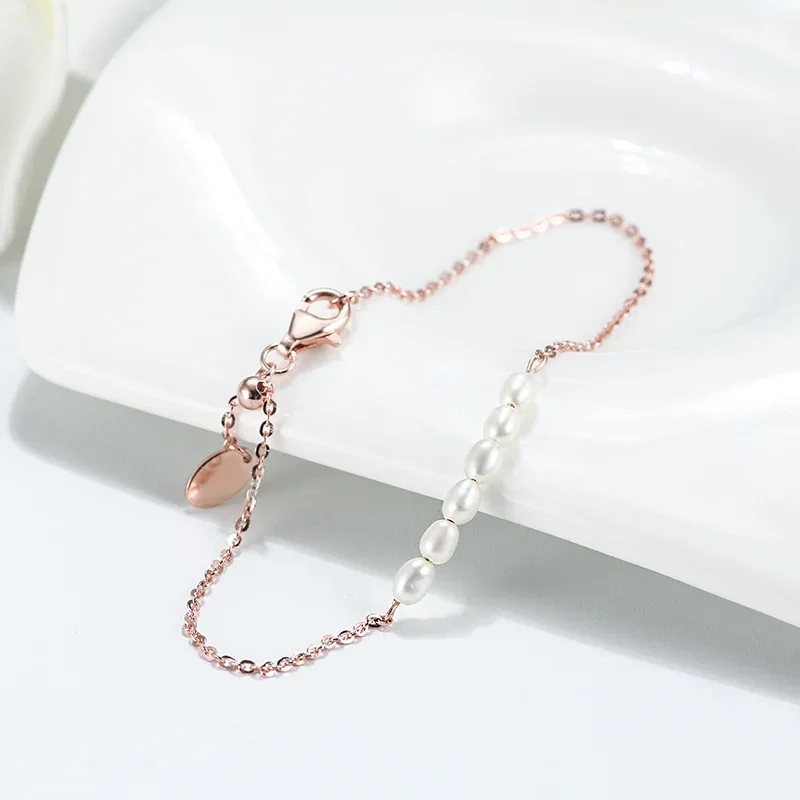 Brățară din Argint cu perle naturale de cultură Rose Serenity [2]