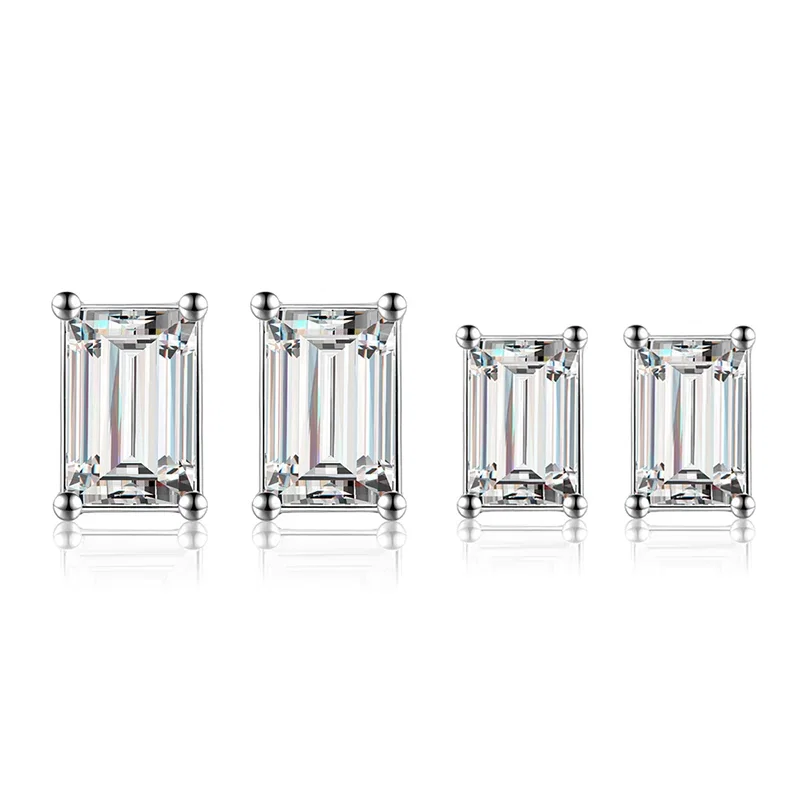 Cercei din Argint Architectural Brilliance Studs [2]