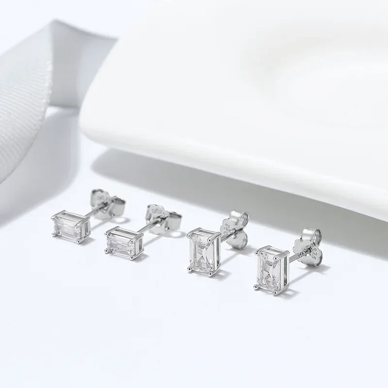Cercei din Argint Architectural Brilliance Studs [3]