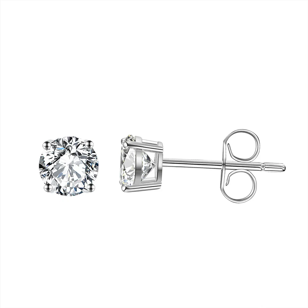 Cercei din Argint Classic Sparkle Studs [1]