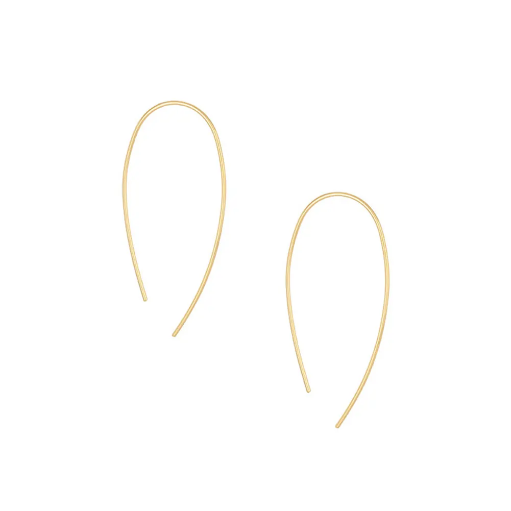 Cercei din Argint Golden Arc Simplicity [1]