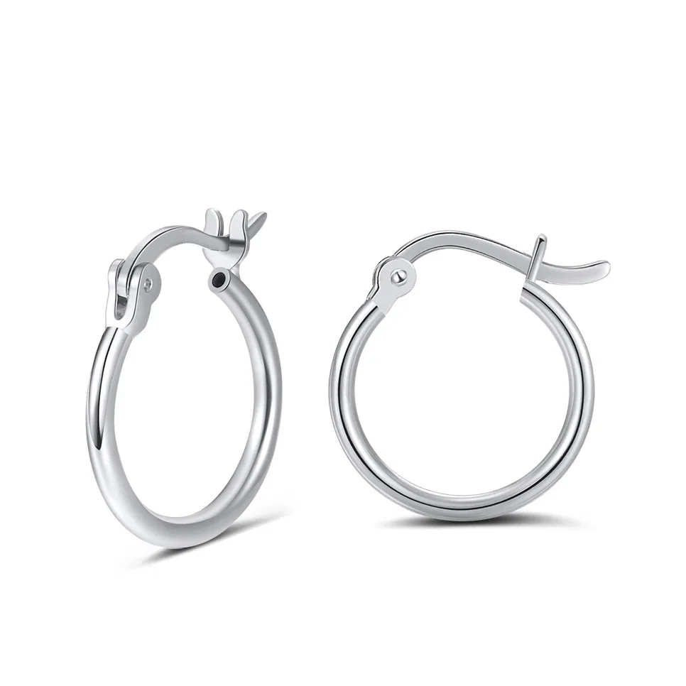 Cercei din Argint Silver Hoop Classics [1]