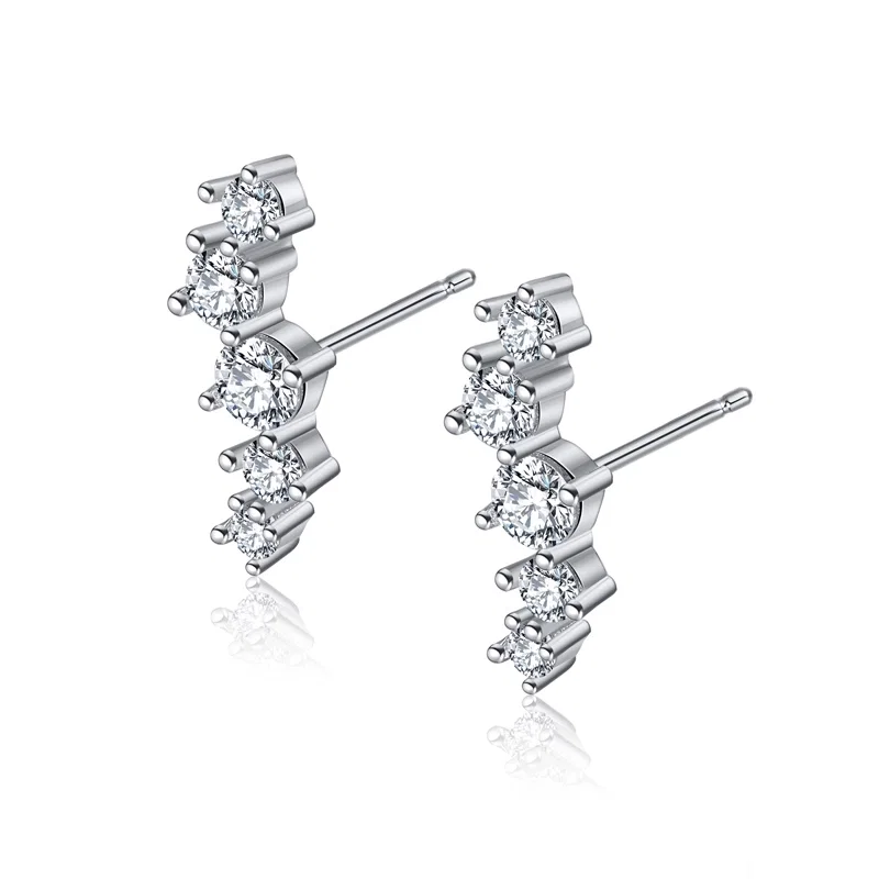 Cercei din Argint Sparkling Cluster Silver [1]