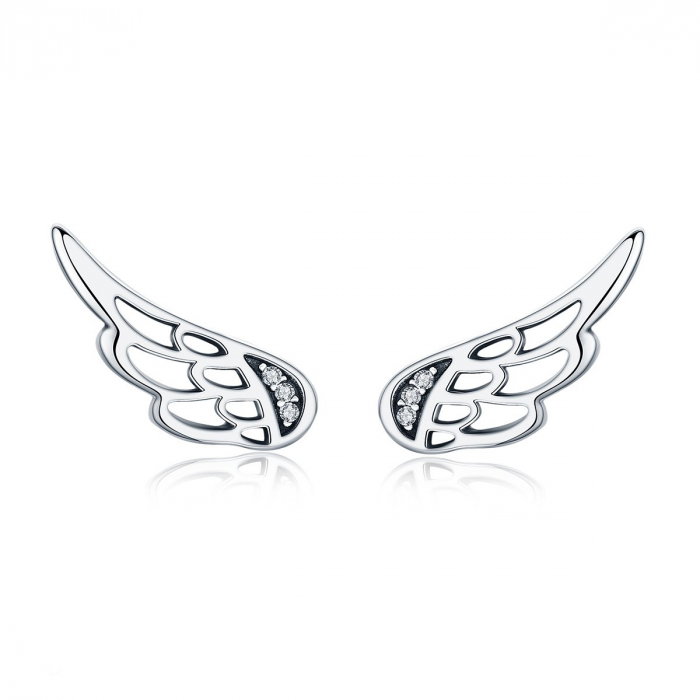 Cercei din argint Wing Studs [1]