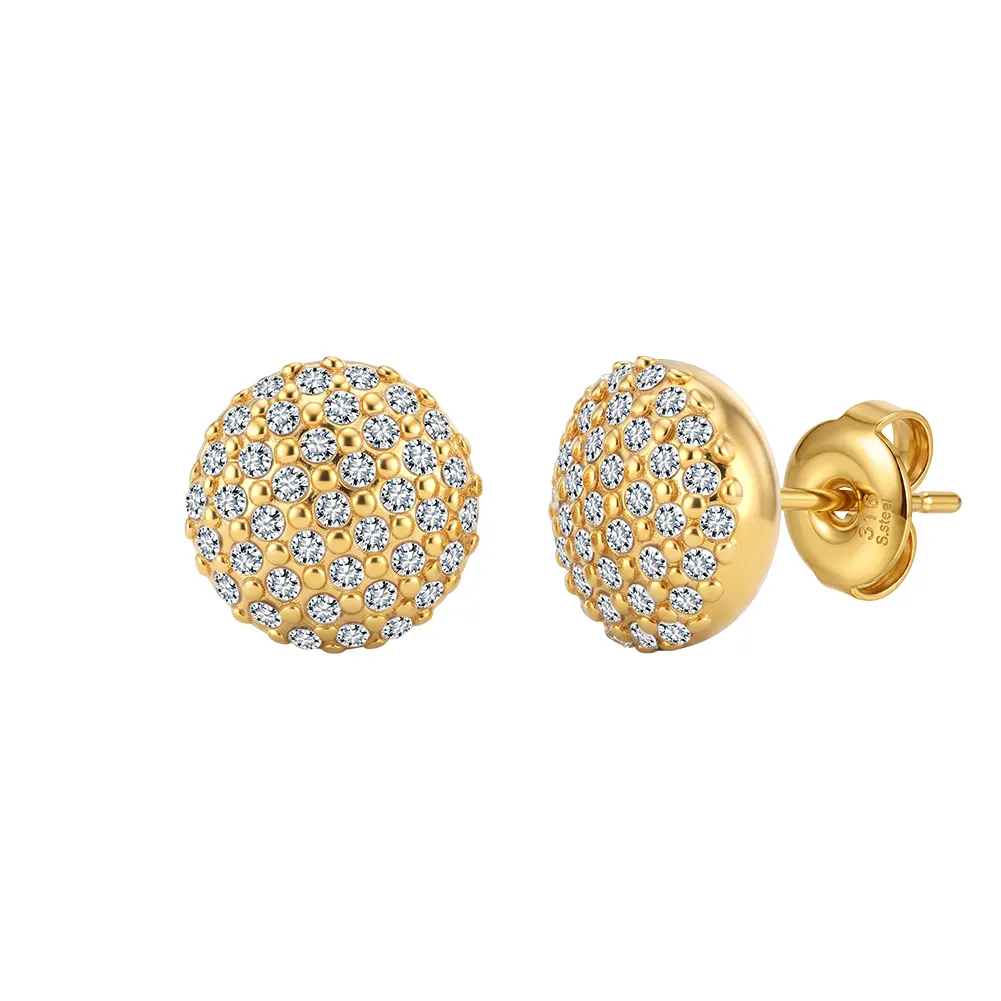 Cercei Statement Sparkle Auriu [1]