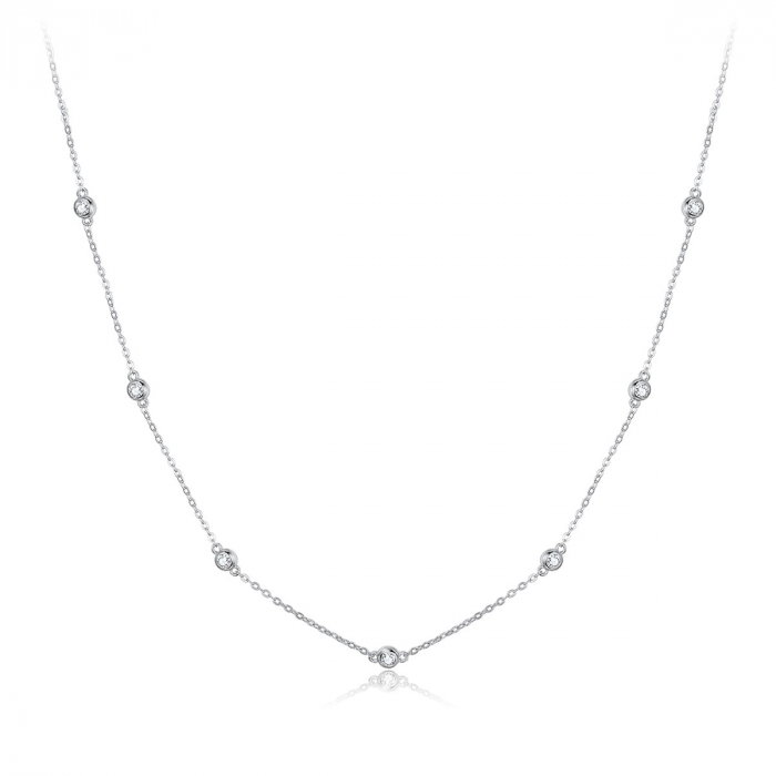 Colier din argint Crystal String [1]