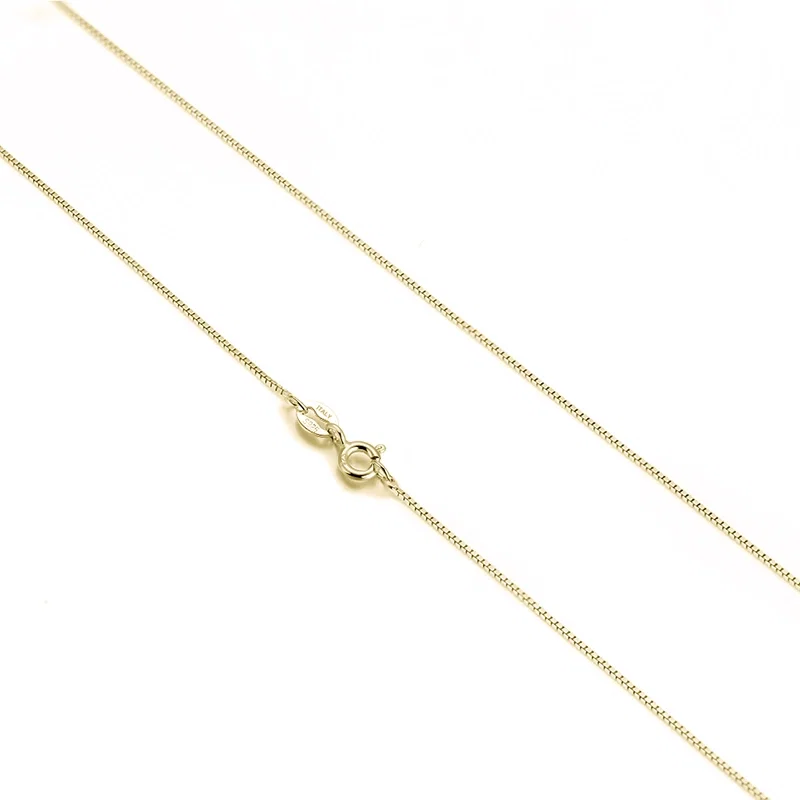 Colier din Argint Gold Box Chain [2]
