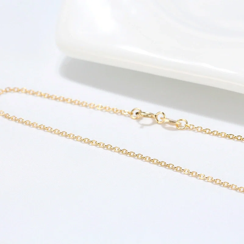 Colier din Argint Gold Cable Chain [3]