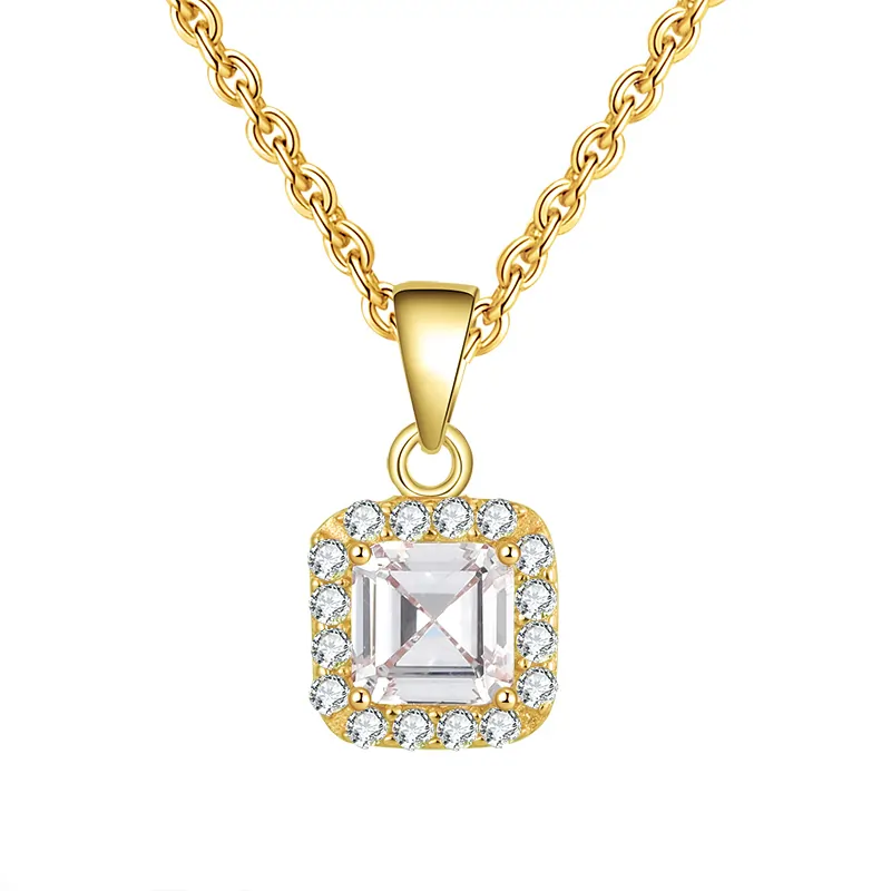 Set Colier și Cercei din Argint Golden Glamour [6]