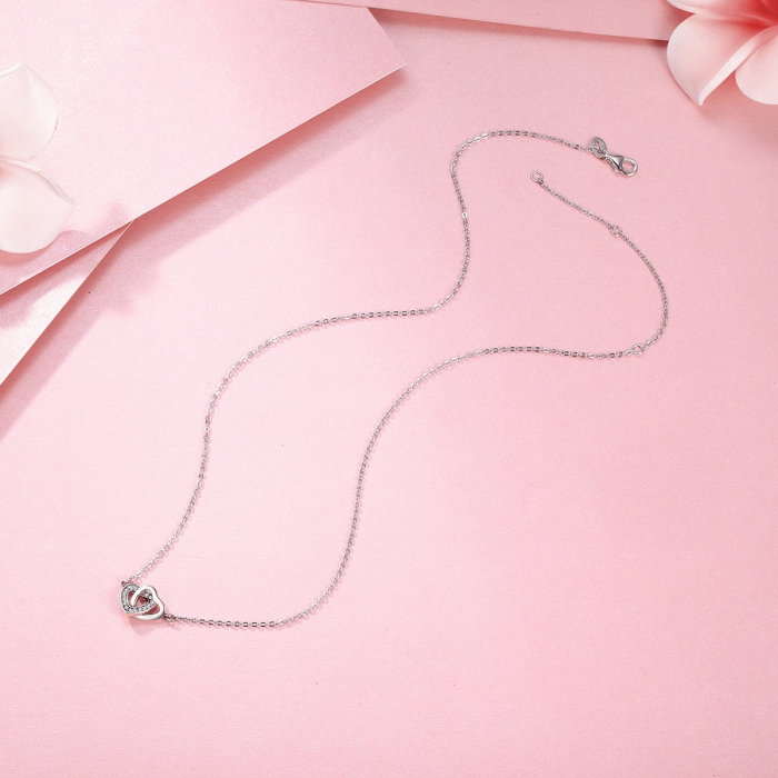 Colier din argint Heart Shine [3]