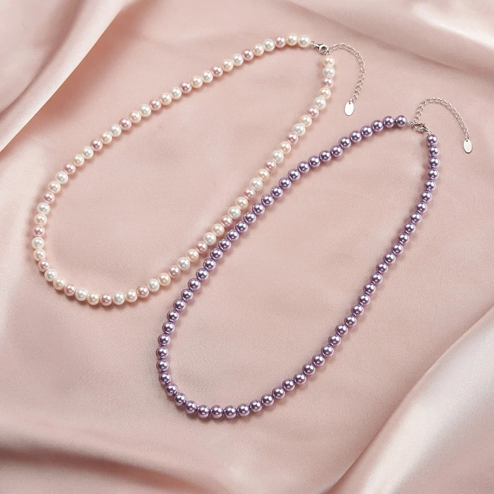 Colier din Argint Multicolor Pearl Silver [5]