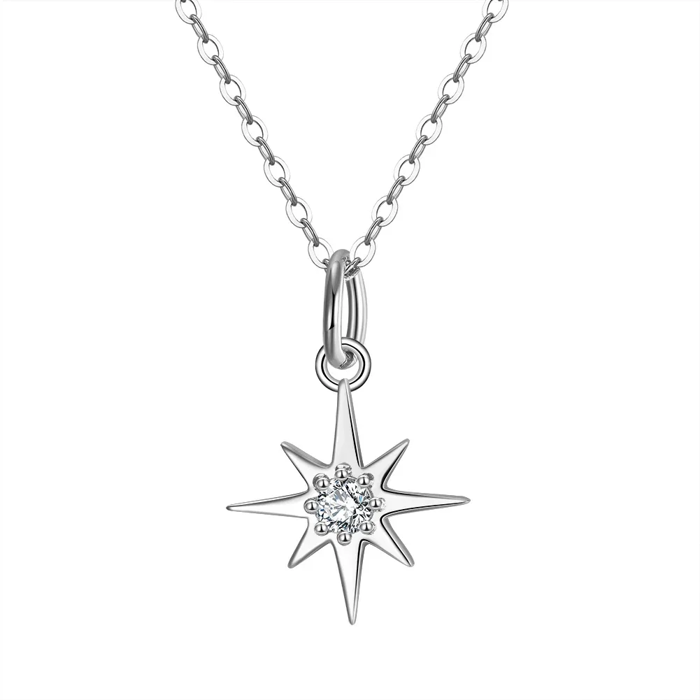 Set Colier și Cercei din Argint North Star Silver [6]