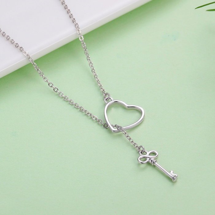 Colier din argint Open your Heart [6]