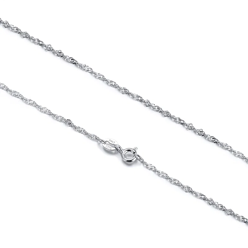 Colier din Argint Rose Twisted Rope [4]