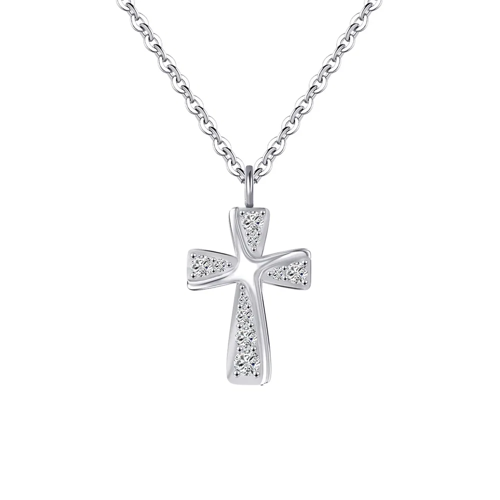 Colier din Argint Silver Cross Pendant [1]
