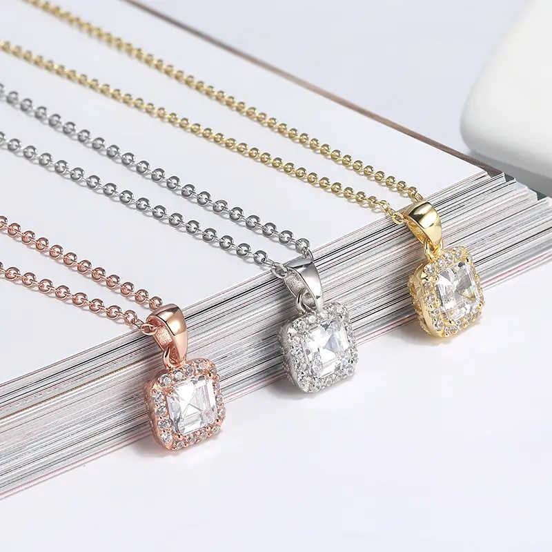 Colier din Argint Silver Glamour Pendant [4]