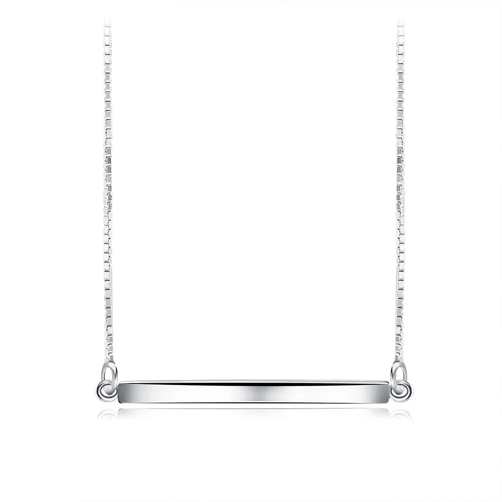 Colier din Argint Sleek Silver Bar [1]