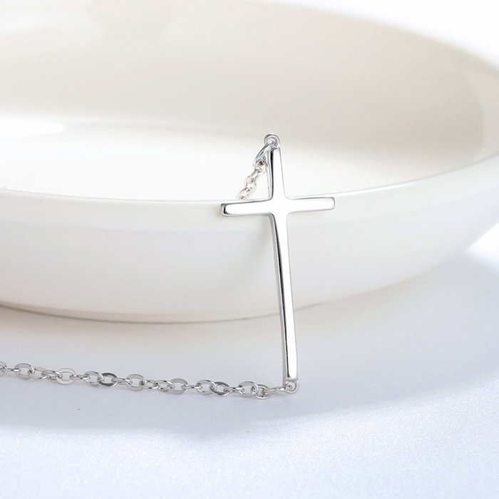 Colier din Argint Sterling Silver Cross [2]