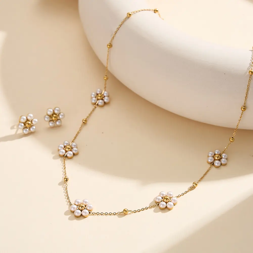 Colier Statement Bloom Auriu [5]