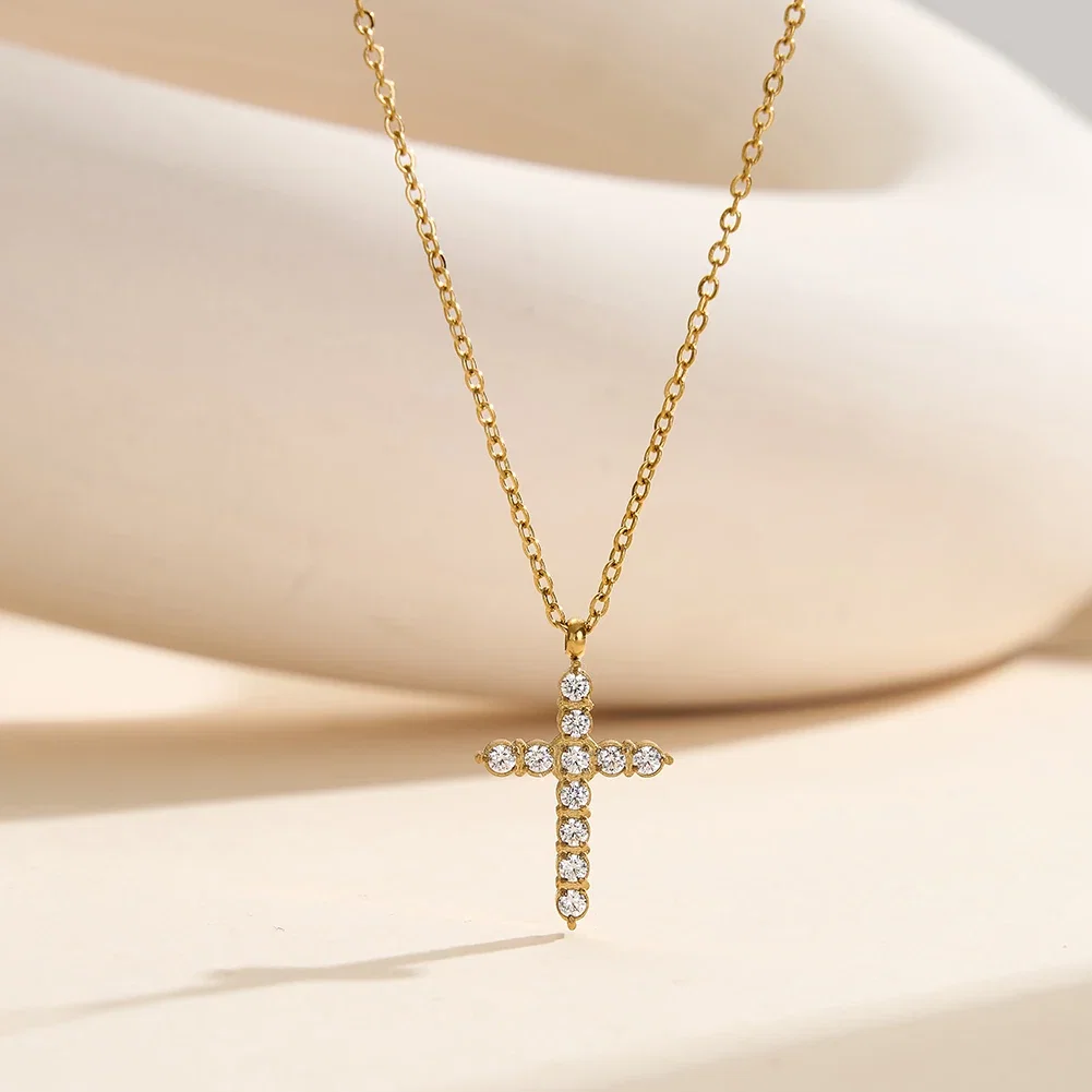 Colier Statement cu Cristale Zirconiu Divine Auriu [2]