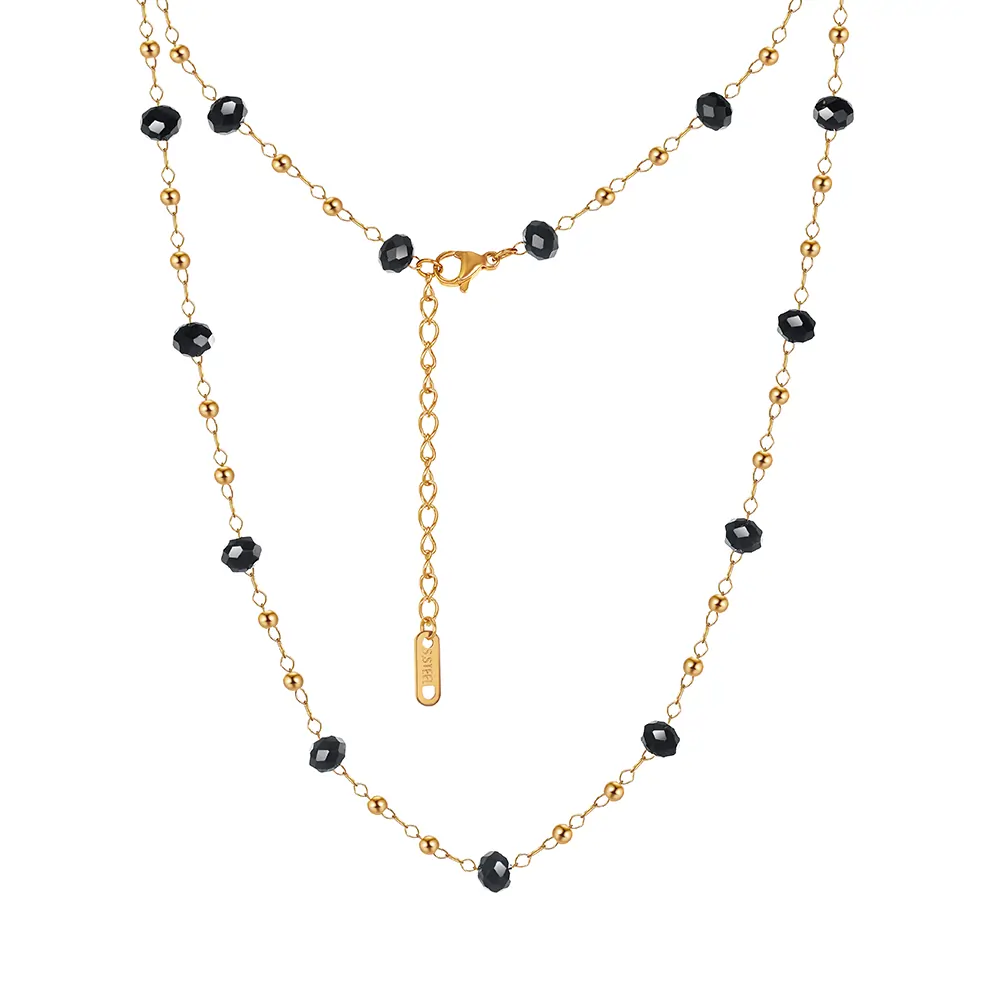 Colier Statement Onyx Auriu [1]