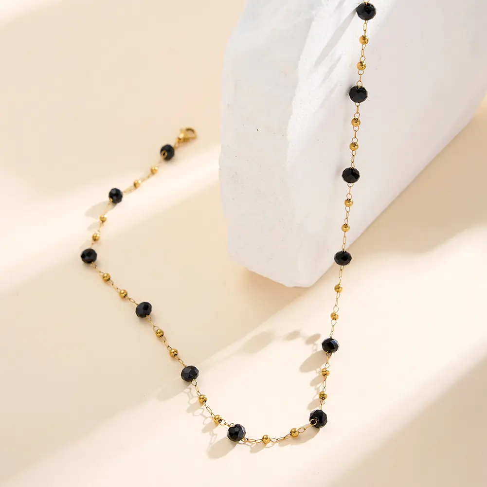 Colier Statement Onyx Auriu [3]