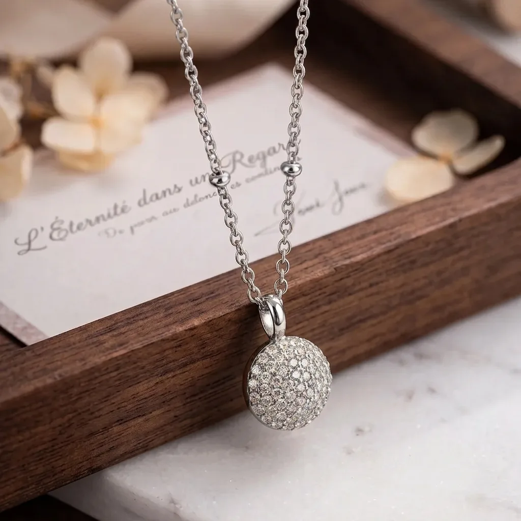 Colier Statement Sparkle Argintiu [2]