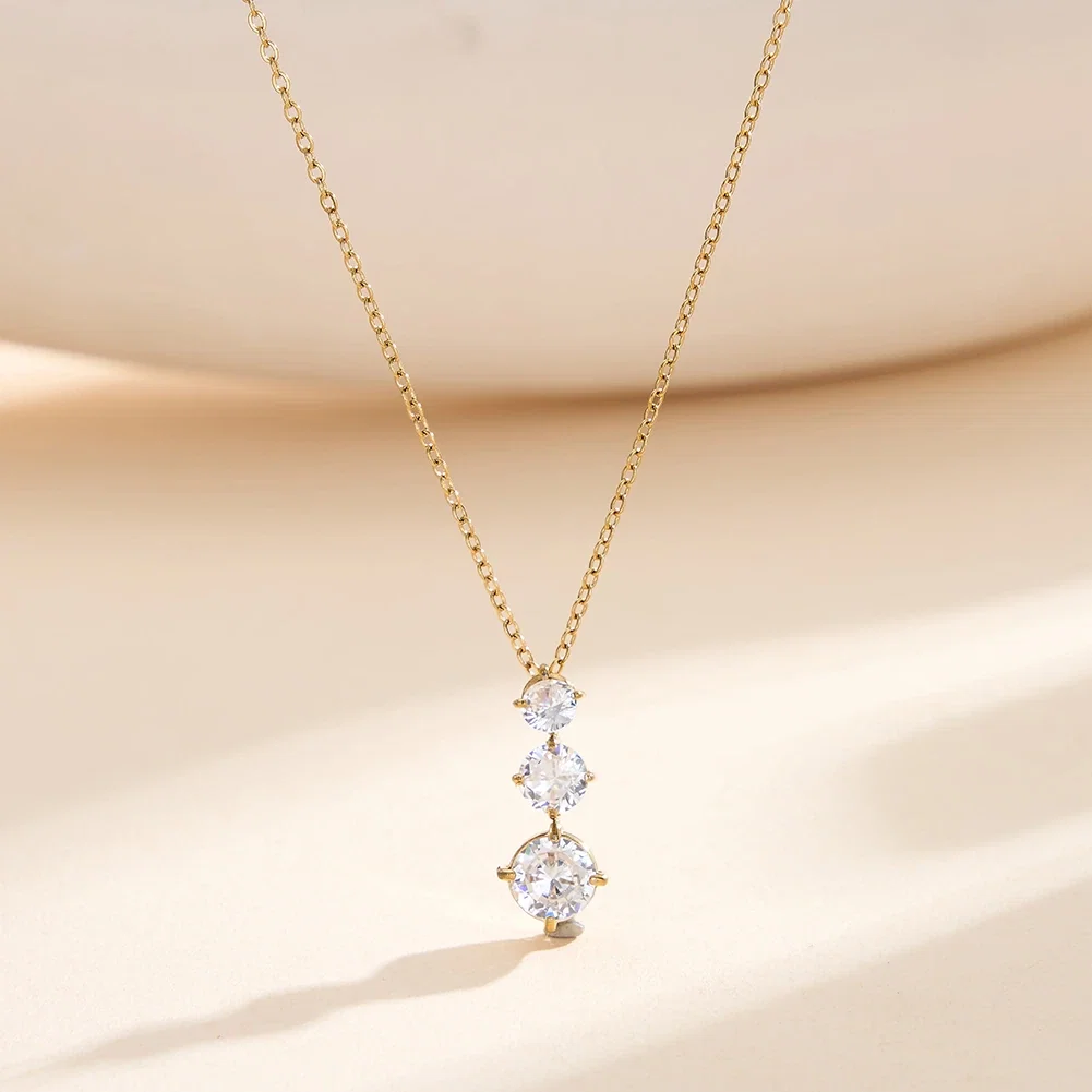 Colier Statement Trio Auriu [2]