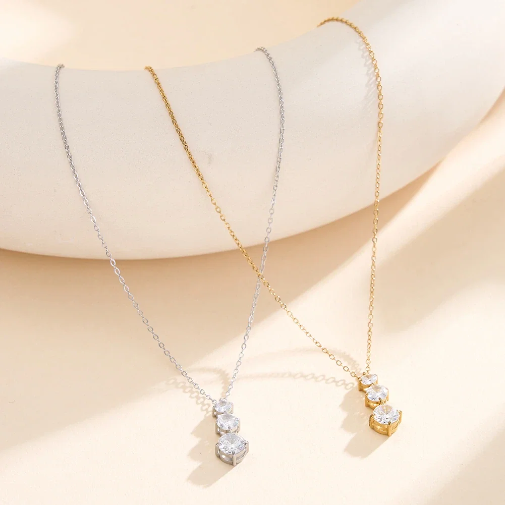 Colier Statement Trio Auriu [3]