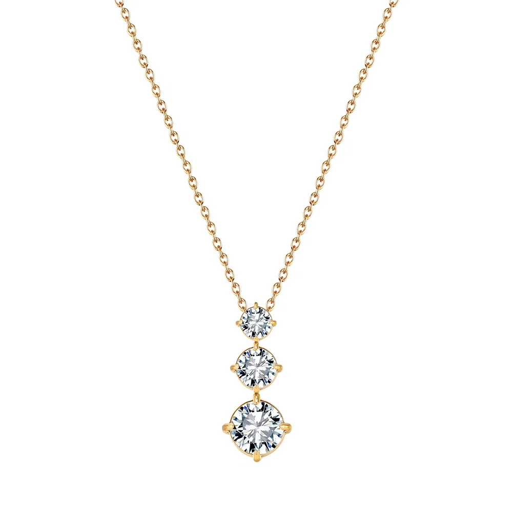 Colier Statement Trio Auriu [1]