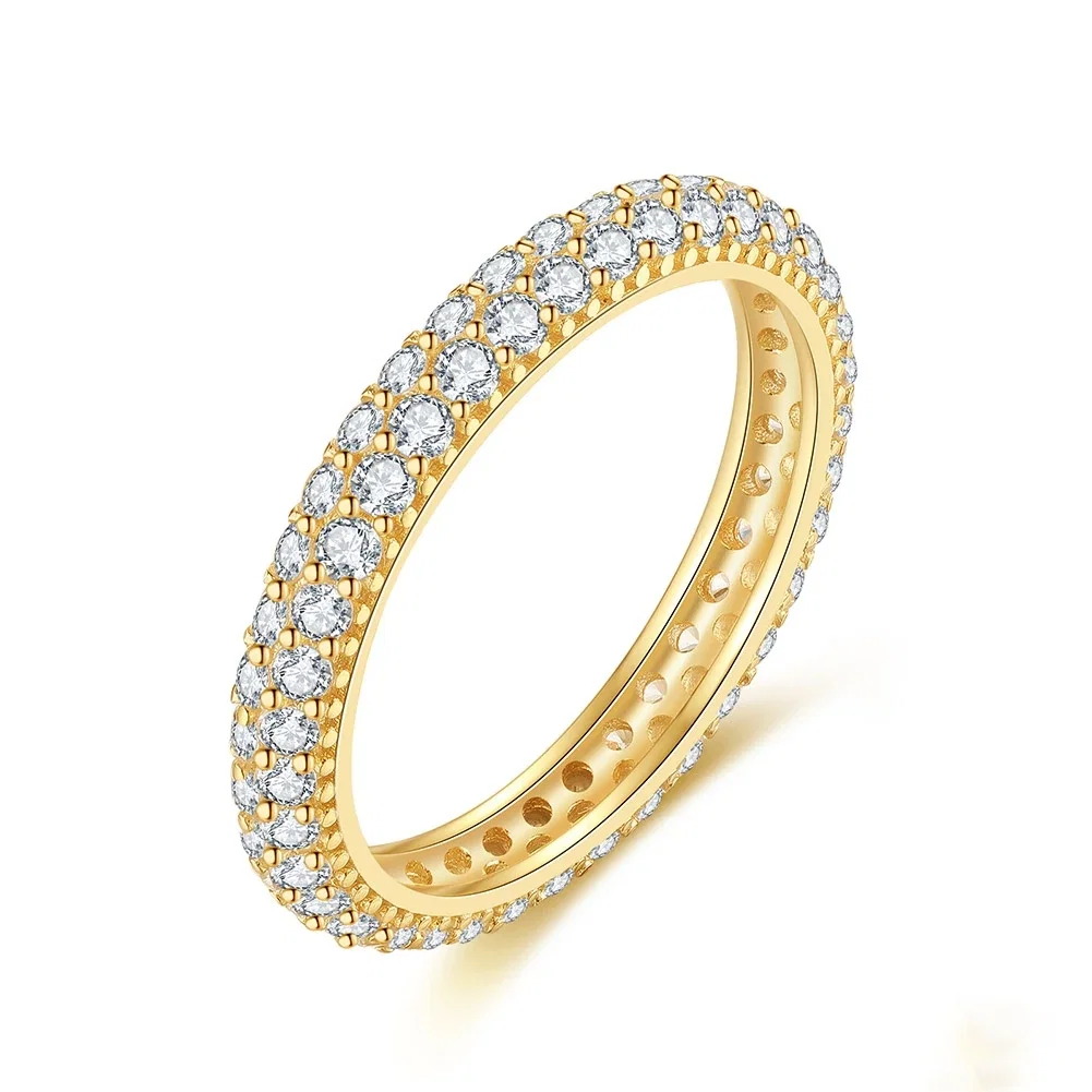 Inel din Argint Eternity Band Gold [1]