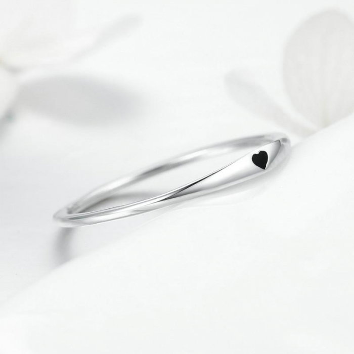 Inel din argint Little Heart [5]