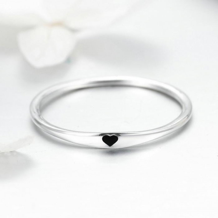 Inel din argint Little Heart [4]