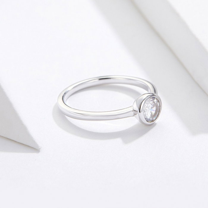 Inel din argint Moon Crystal [4]