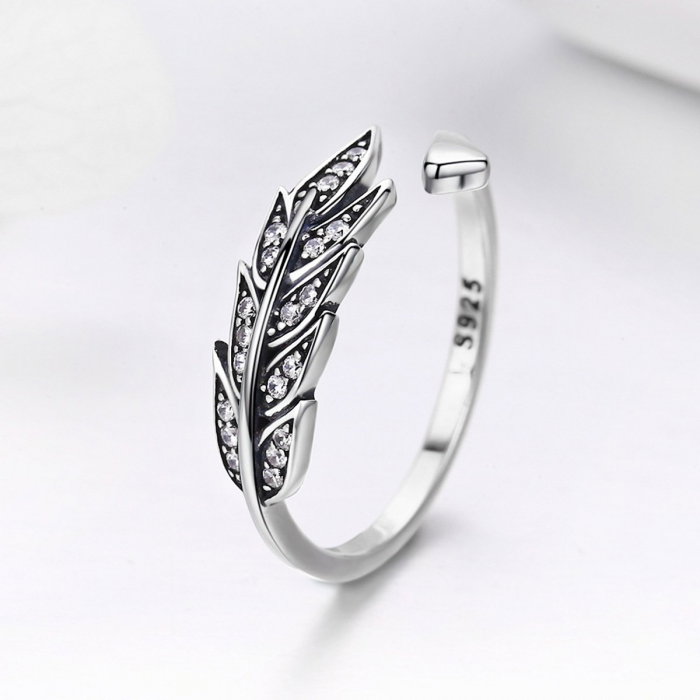 Inel din argint Nuria Feather [3]