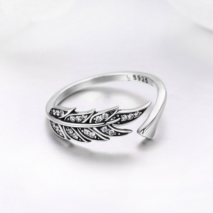 Inel din argint Nuria Feather [4]