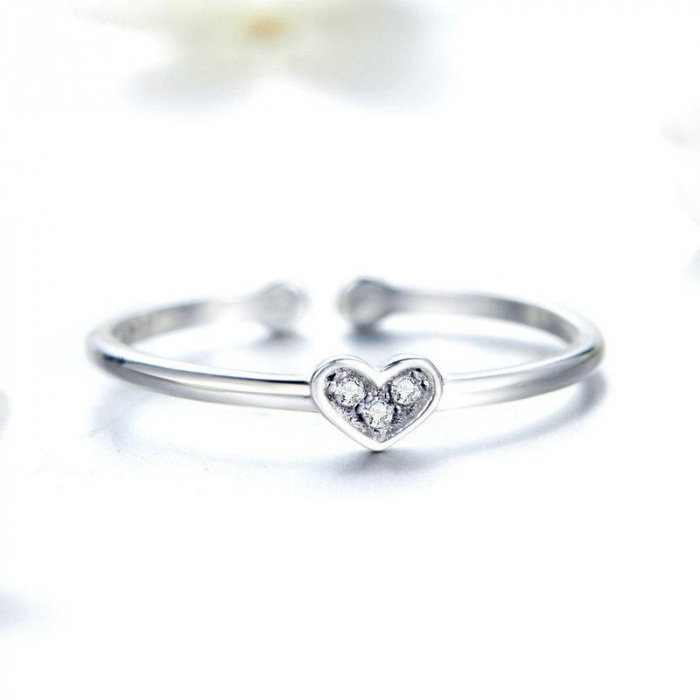 Inel din argint Nuria One Heart [4]