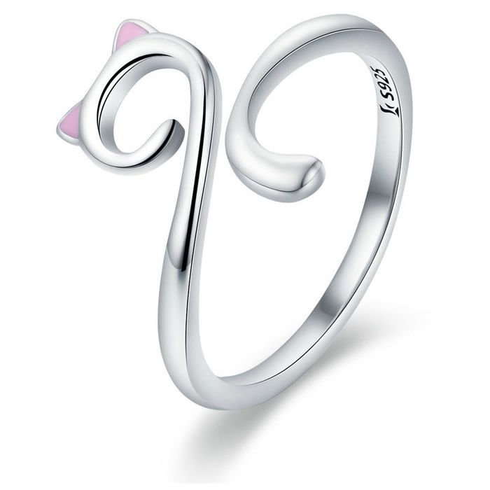 Inel din argint Pink Cat [1]