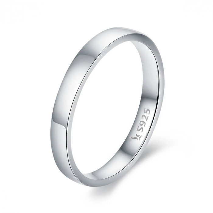 Inel din argint Simple Band [1]