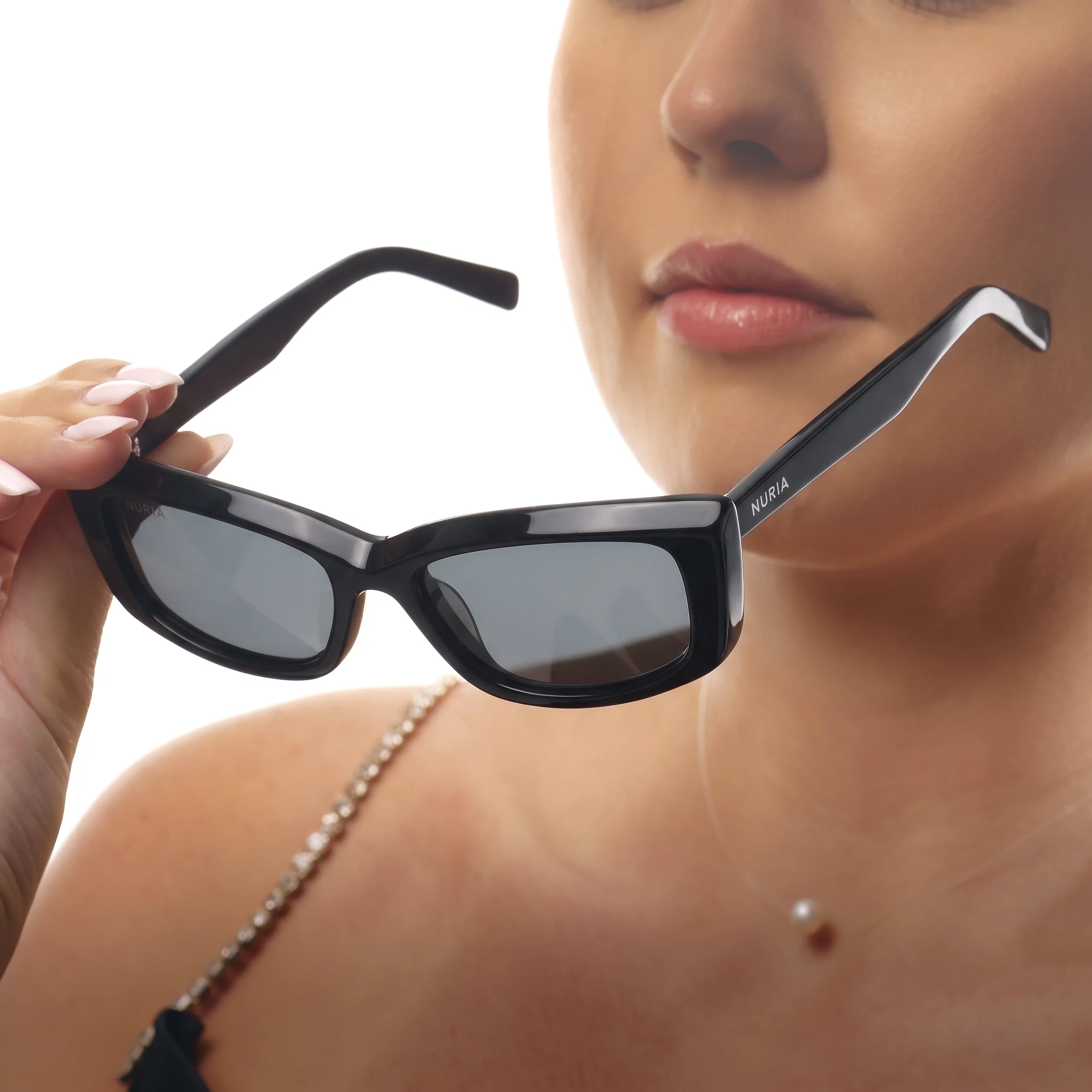 Ochelari de Soare NURIA cu Ramă Cat-Eye Nova Sable Black NURIA [5]