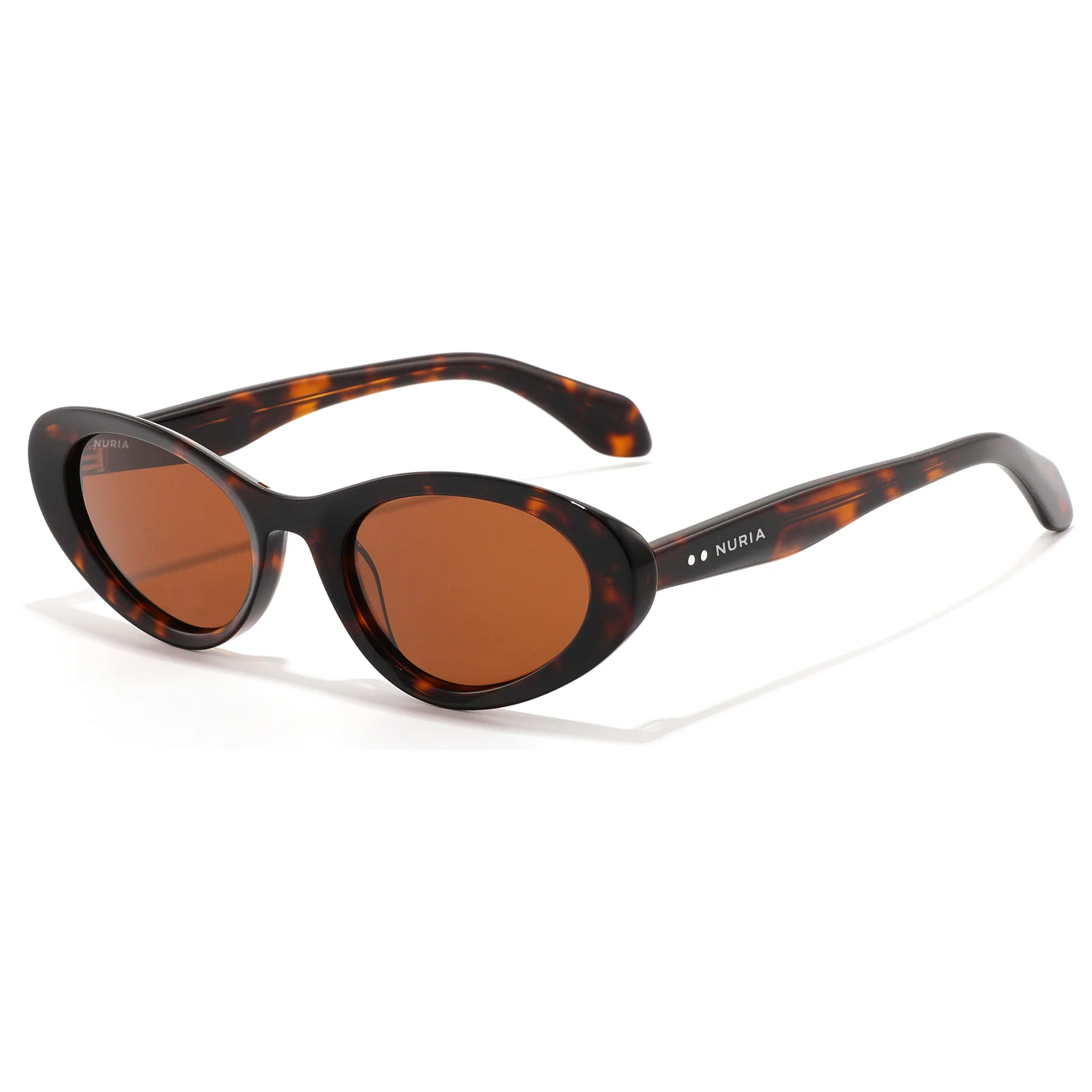 Ochelari de Soare NURIA cu Ramă Cat-Eye Scarlet Fawn Sable Tortoise [1]