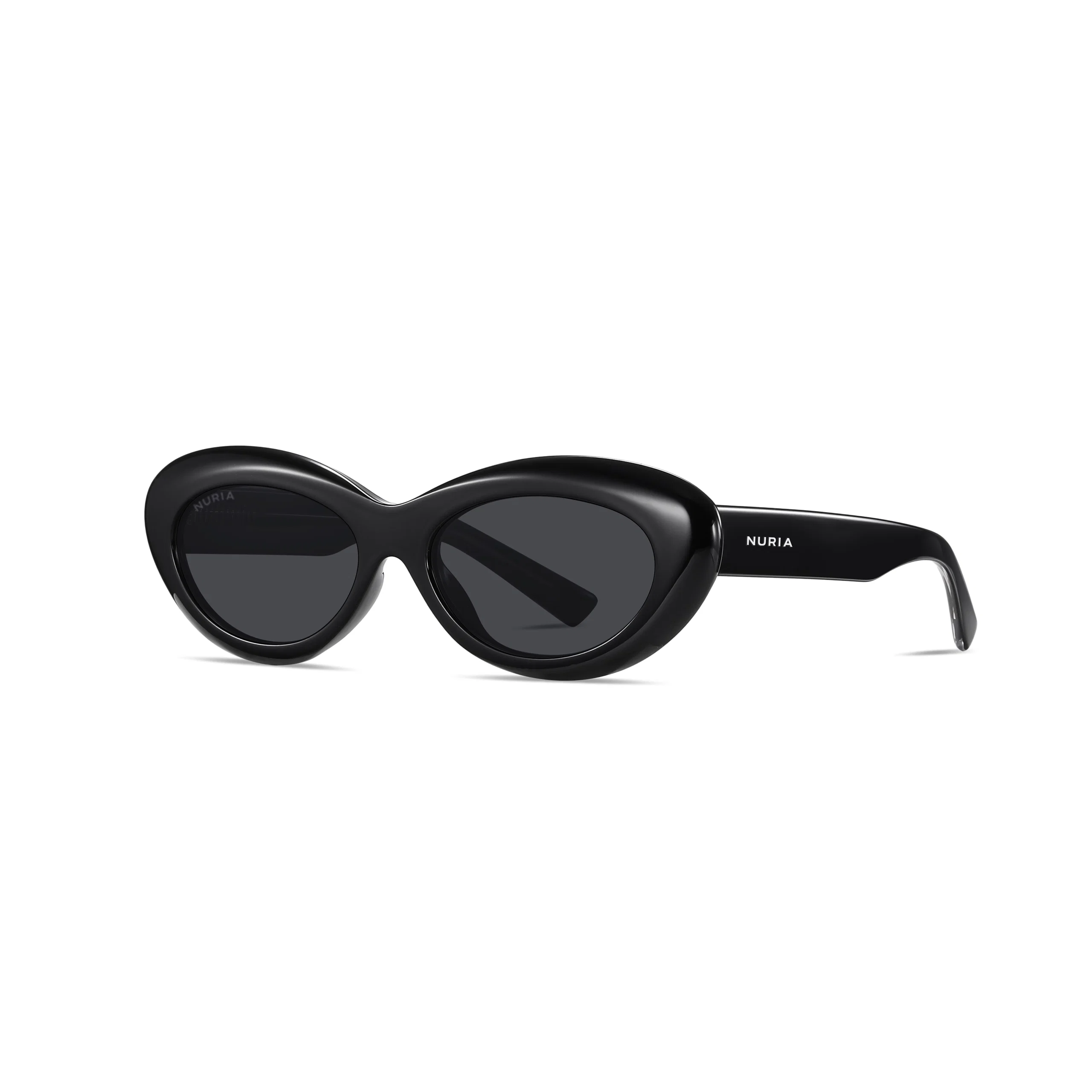 Ochelari de Soare NURIA cu Ramă Cat-Eye Sunset Serenade Black [1]
