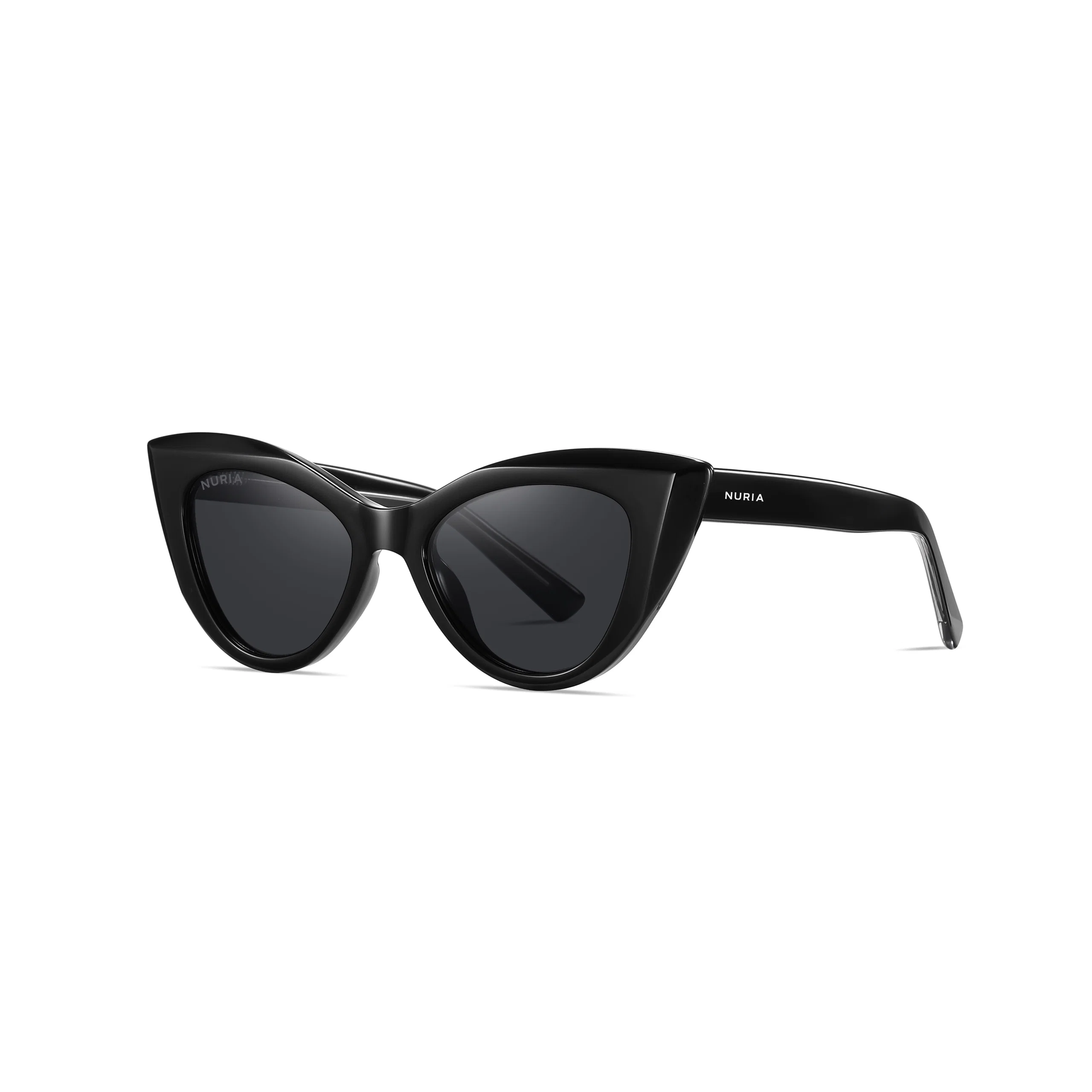 Ochelari de Soare NURIA cu Ramă Cat-Eye Twilight Allure Black [1]
